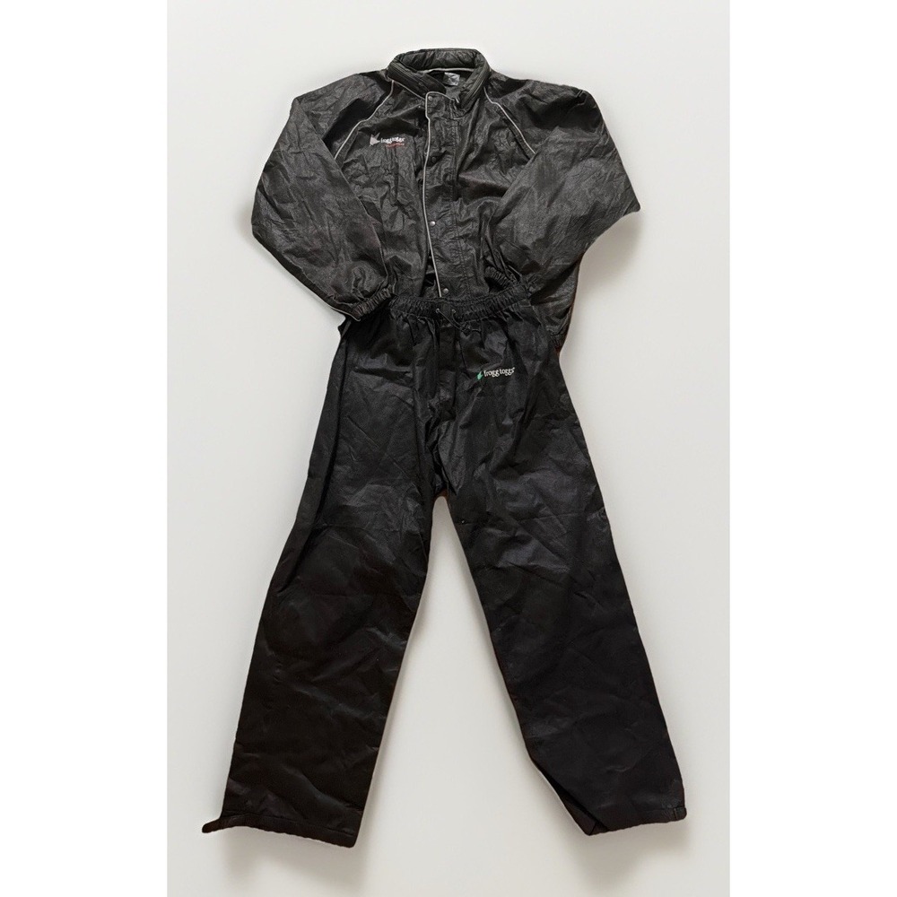 Frogg Toggs Men's Rain Suit Jacket And Pants Set Size XL Jacket Medium Pants‎